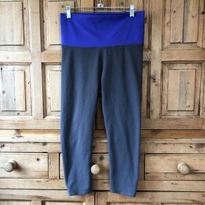 Fabletics Small Purple Gray Cropped Leggings‎